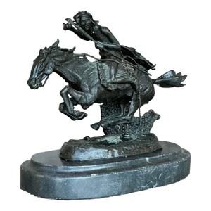 Vintage Boho Horse and Rider