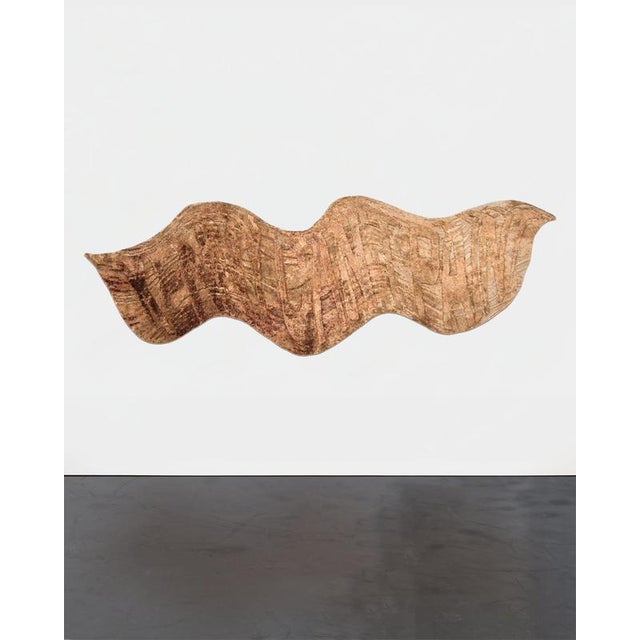 Hand-Knotted KCP (or Weave Rugs) Orange Rug by Dinodo Studio Designed by Kenny Schachter Limited Edition of 4 Dimensions:...