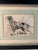 Antique, Original Sketch, English Setter, French 1903 For Sale - Image 4 of 5