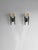 Black Postmodern Art Deco Style Flambeaux Wall Lights, 1990s, Set of 2 For Sale - Image 8 of 8
