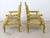 Textile Set of Antique French Gilt Chairs, 1890s For Sale - Image 7 of 8