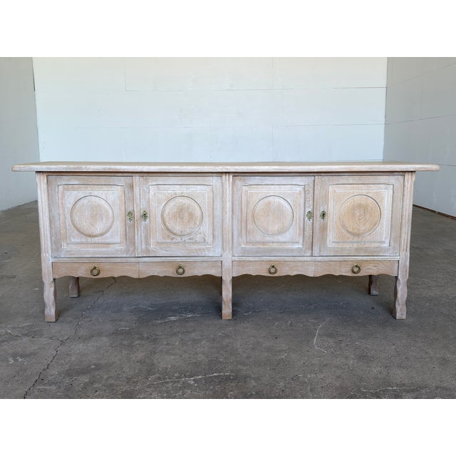 Scandinavian Modern Oak Sideboard by Henning Kjærnulf, 1960s For Sale - Image 11 of 15