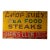 Vintage "Dick's Club" Painted Wood Sign For Sale