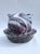 Westmorland Vintage Amethyst Slag Glass Owl on Nest Dish For Sale - Image 4 of 9