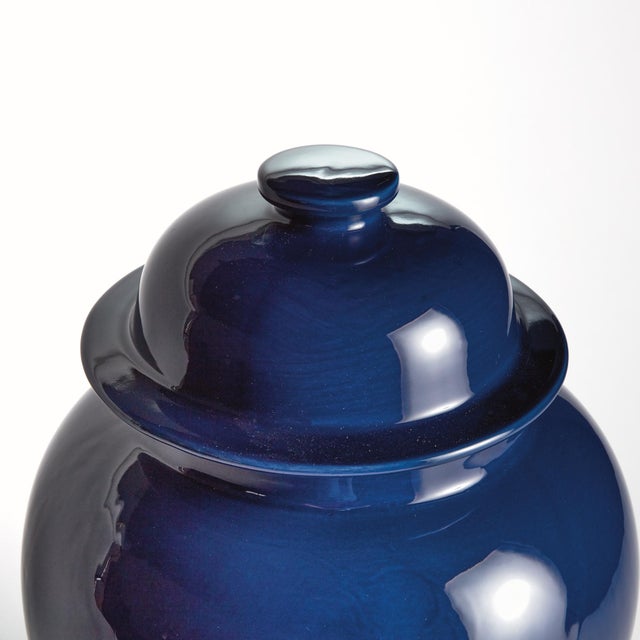 Contemporary Koa Lidded Ginger Jar Large For Sale - Image 3 of 4