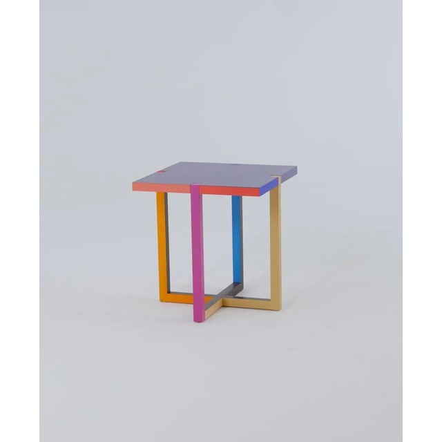 Rally Q Side Table by Martin Holzapfel, in New conditions. Designed from 2000 Signed by Maker,Signed by Maker