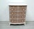 Hand-Painted Chest of 6 Drawers, 1950 For Sale - Image 12 of 12