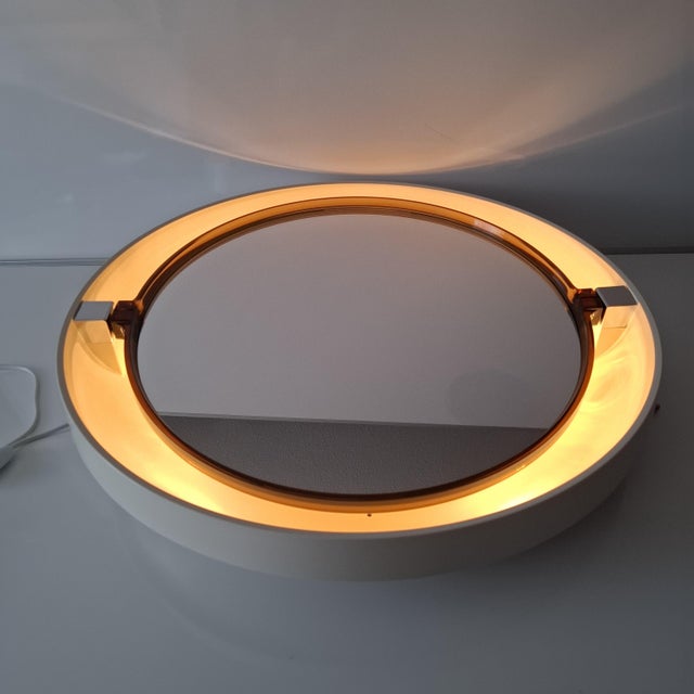 Model A 41 Illuminated Wall Mirror from Allibert, Germany, 1970s For Sale - Image 9 of 18