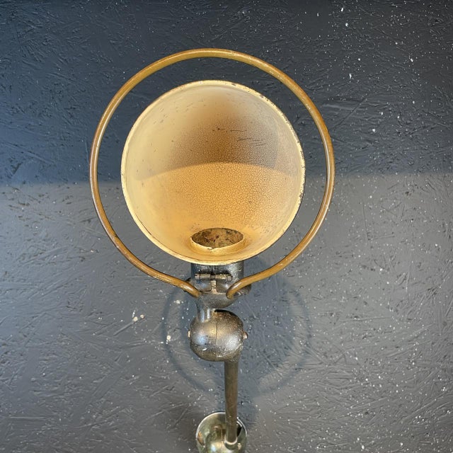 Vintage 1-Arm Jielde Lamp from Jean-Louis Domecq, 1950s For Sale - Image 4 of 8