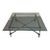 1990s Giacometti Style Hammered Iron Coffee Table For Sale