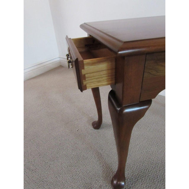 Pennsylvania House Cherry Queen Anne End Table 1 Drawer (a) Chairish
