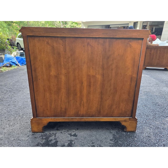 2000 - 2009 Pair of Century Furniture Company French Style Nightstands With 3 Drawers For Sale - Image 5 of 7