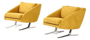 Pair of Mid Century Modern Lounge Chairs