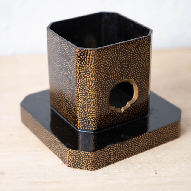 Miniature Japanese Maki-E Lacquer Sake Sets, c.1960 For Sale - Image 12 of 14