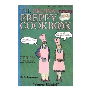 "The Original Preppy Cookbook" 1981 Arneson, d.j.