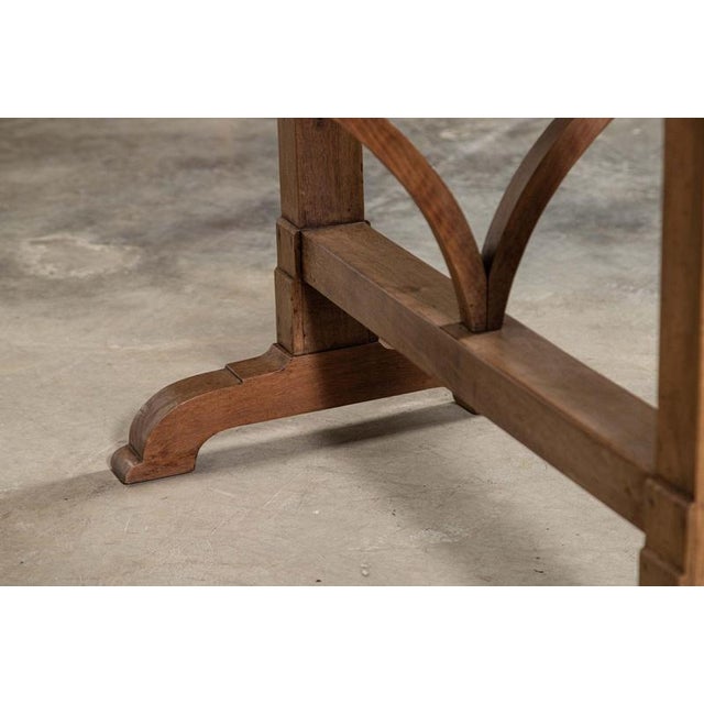 Large 19th Century French Fruitwood Vendange Table, 1860s For Sale - Image 11 of 16