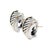 Modern David Yurman 14k Yellow Gold & 925 Silver Classics Cigar Huggie Clip-on Earrings, A Pair For Sale - Image 3 of 8