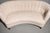 Vintage Mid-Century Danish "Banana" Curved Boucle / Sheepskin Settee For Sale - Image 9 of 11