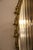 Oval Brass Wall Mirror with Neoclassical Decoration and Brass Chain, 1950s For Sale - Image 12 of 17