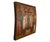 Antique Orthodox Icon St. Helena & Constantine Marcarius True Cross 1820 For Sale - Image 9 of 11