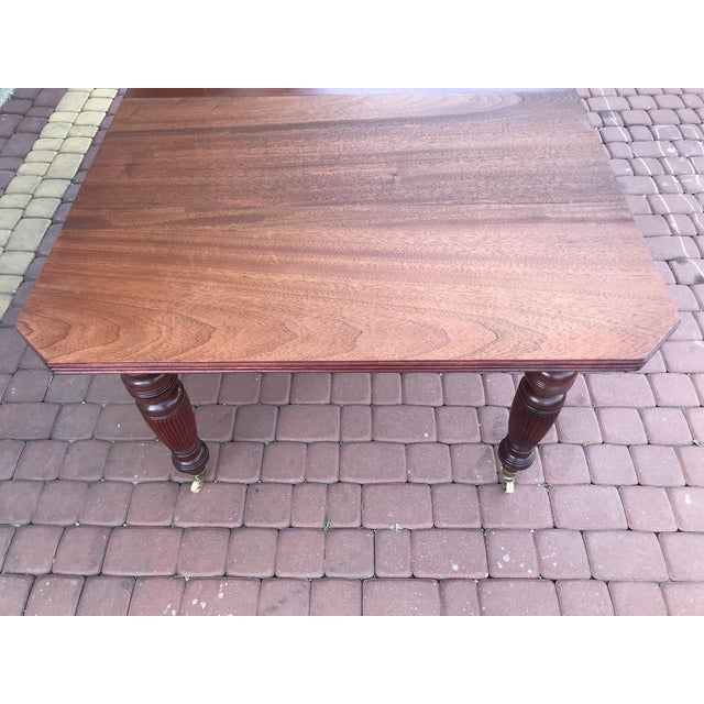 William IV Extendable Dining Table in Mahogany, 1830s For Sale - Image 9 of 18