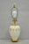 Vintage Lenox Porcelain and Brass Cream Jardinierie Decorated Table Lamp For Sale - Image 11 of 11