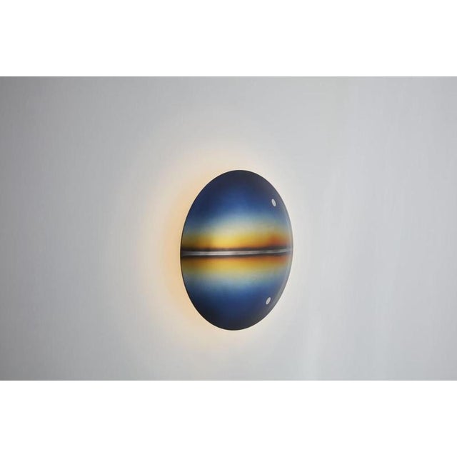 Round Crépuscule 02 Wall Lamp by Jennifer Midoz For Sale - Image 6 of 7
