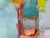 Vibrant Modern Abstract Geometric Canvas - Original Multicolored Acrylic Art For Sale - Image 9 of 9