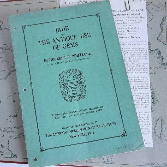 Vintage The Story of Jade by Herbert P. Whitlock & Martin L. Ehrmann Book For Sale - Image 9 of 12