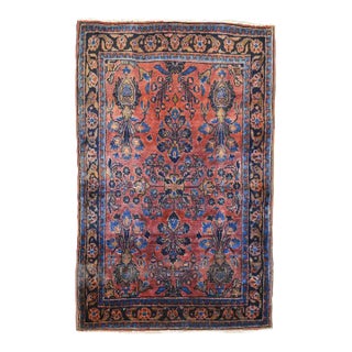 19th Century Kashan Rug For Sale