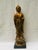 1950s Chinese Buddha Gilded Ceramic Quan Yin Figure on Base For Sale - Image 11 of 18