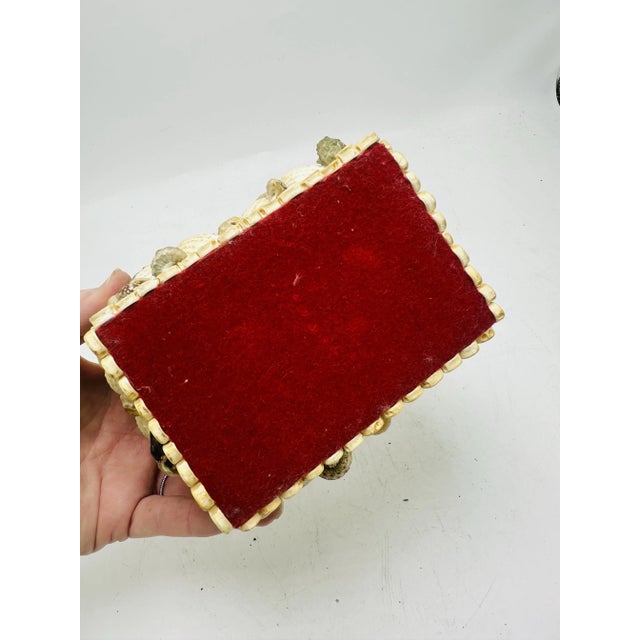 Vintage Shell Box For Sale - Image 4 of 7