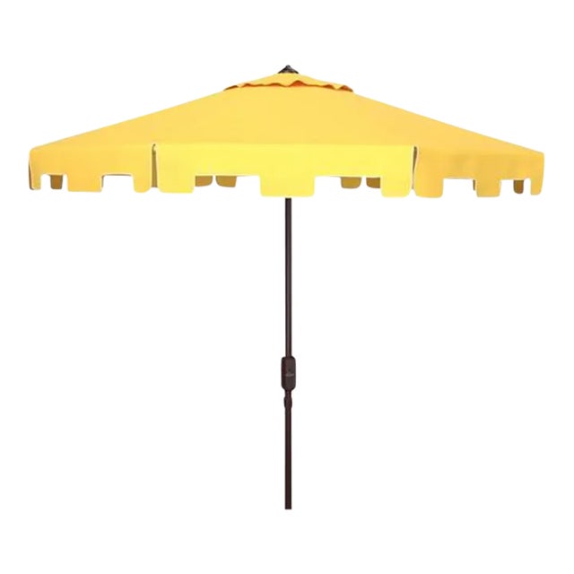 Outdoor Zimmerman 11ft Round Market Umbrella - Yellow For Sale