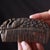 Contemporary Antique-Style Chinese Agarwood Comb With Hand-Carved Peacock Detail For Sale - Image 3 of 10