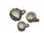 French Country Mid 20th Century Japanese Majolica Loganberry Graduated Pitcher Set - Trio of 3 For Sale - Image 3 of 5