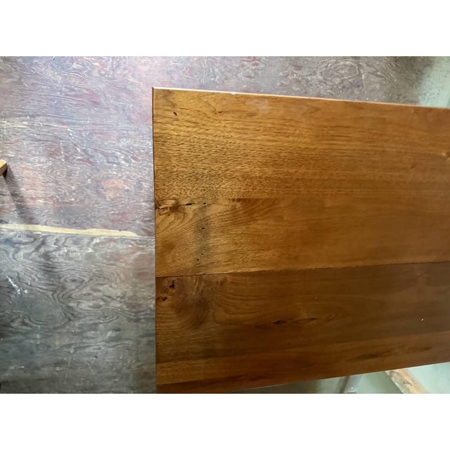 Antique Victorian Style Burled Wood Inlaid Walnut Single Drawer Side Hall Table For Sale - Image 14 of 17