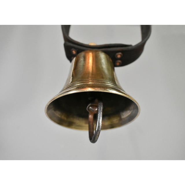 1920s Pyrenees Mountain Cow Bell in Brass, 1920s For Sale - Image 5 of 11