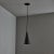 1960s Finnish Conical Black Metal Pendant Lamp Attributed to Mauri Almari For Sale - Image 12 of 12