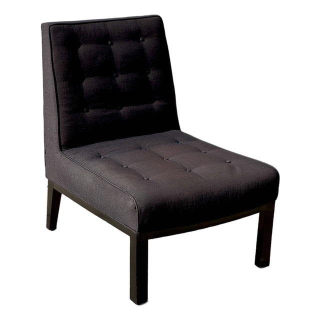 1960s Dunbar Ed Wormley Designed Slipper Lounge Chair For Sale