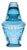ARTEL Staro Bedside Decanter in Aqua - 2 Pieces For Sale