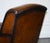 Set of Cigar Hand Dyed Leather Chairs For Sale - Image 17 of 18