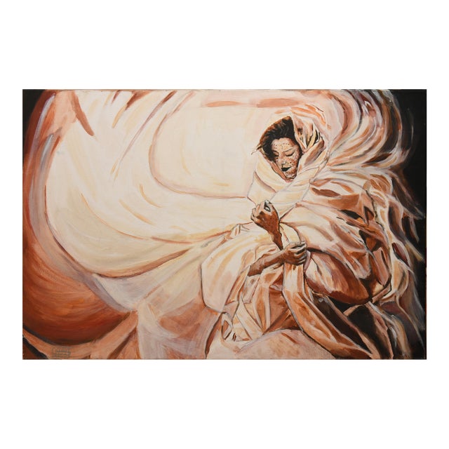 1990s Shrouded in Light, by Artist Esmail Khalalfa For Sale
