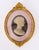 Wax Antique Framed Wax Portrait Reliefs of Mr. And Mrs. Blaauw, 19th Century, Set of 2 For Sale - Image 7 of 13