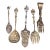Vintage Italian Ornate Silver-Plated Serving Set, 5 Pieces For Sale