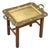 Victorian Brass Tray on Custom Base as Side Table For Sale