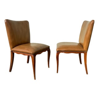 Italian Armchairs in Louis XV Style, 1940s, Set of 2 For Sale