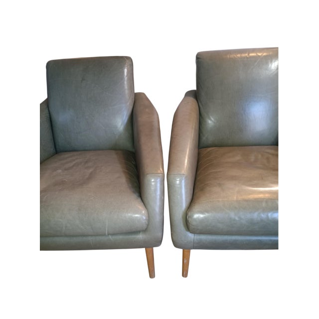 Elevate Your Space With a Pair of West Elm Carlo Mid-Century Chairs For Sale - Image 11 of 11