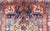 Antique Persian Karajeh Rug With Geometric Medallions in Green, Blue, and Red 5'2 X 7'10 For Sale - Image 11 of 14