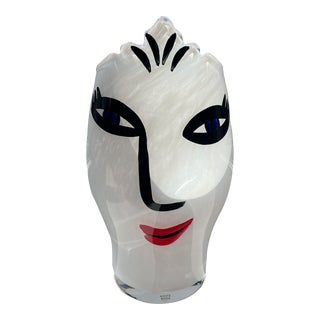 1990s Kosta Boda Open Minds Vase, Signed Ulrica Hydman-Vallian For Sale
