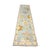 21st Century Turkish Oushak Wool 2X10 Gold, Light Blue & Ivory Handmade Runner Rug #1144116 For Sale - Image 9 of 11